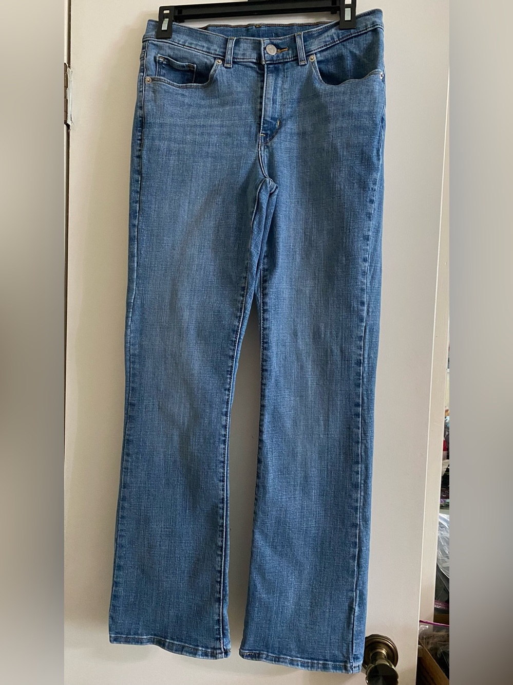 Levi's Women's Medium Blue Flare Jeans